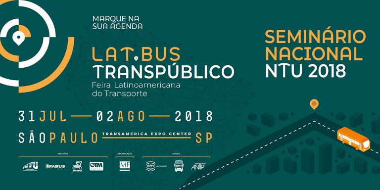 Hasta el 2 de agosto, San Pablo recibe la Feria Latinoamericana del Transporte y el Seminario Nacional NTU.