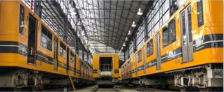 Carros do Subte leiloados