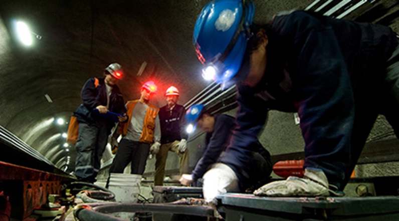 Avanzan las obras de la extensión de la Línea 2 de Metro de Santiago